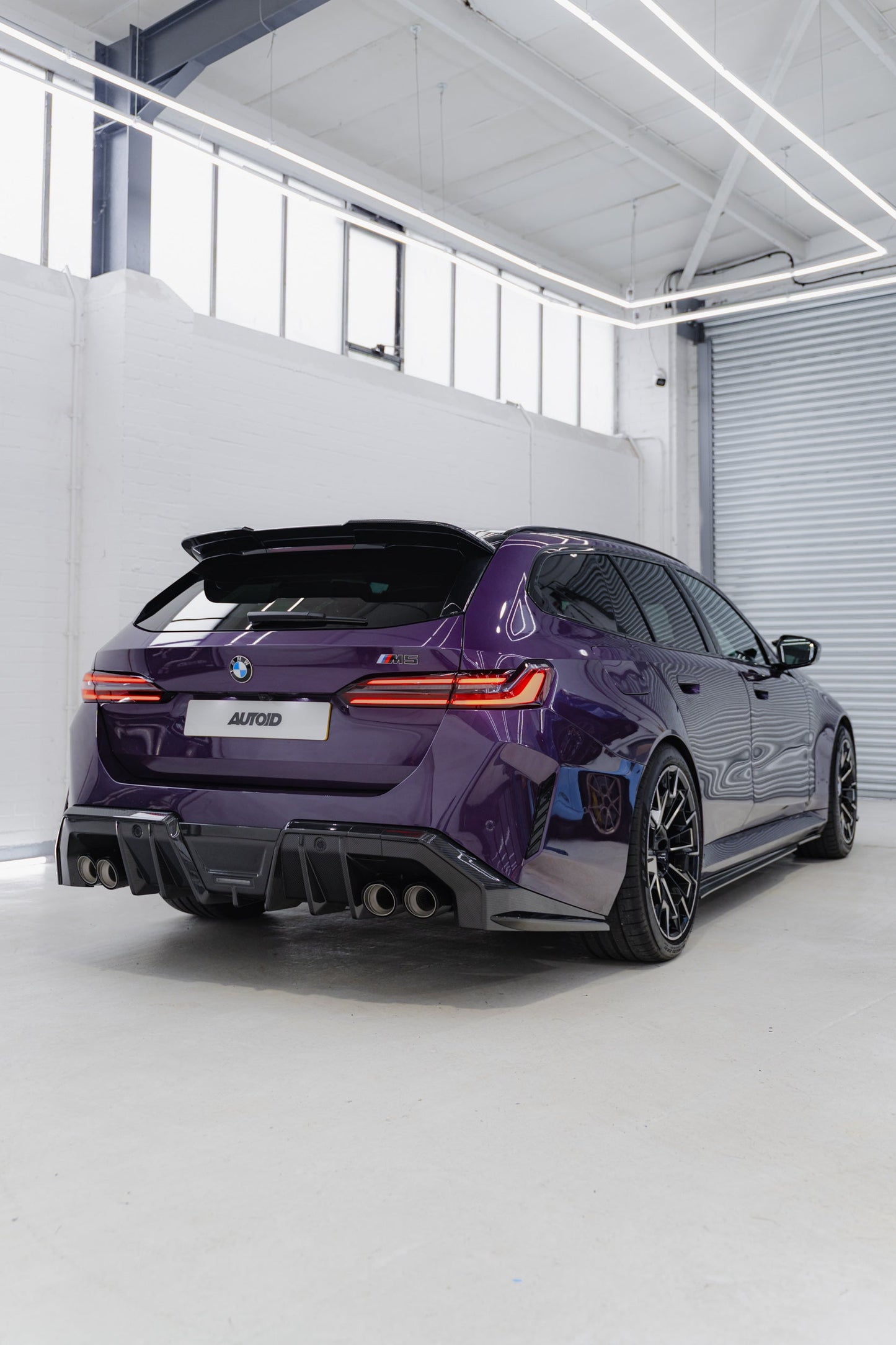 TRE BMW M5 G99 Touring & G61 5 Series Pre-Preg Carbon Fibre PR-1 Rear Spoiler by TRE  Rear Spoilers  AUTOID  
