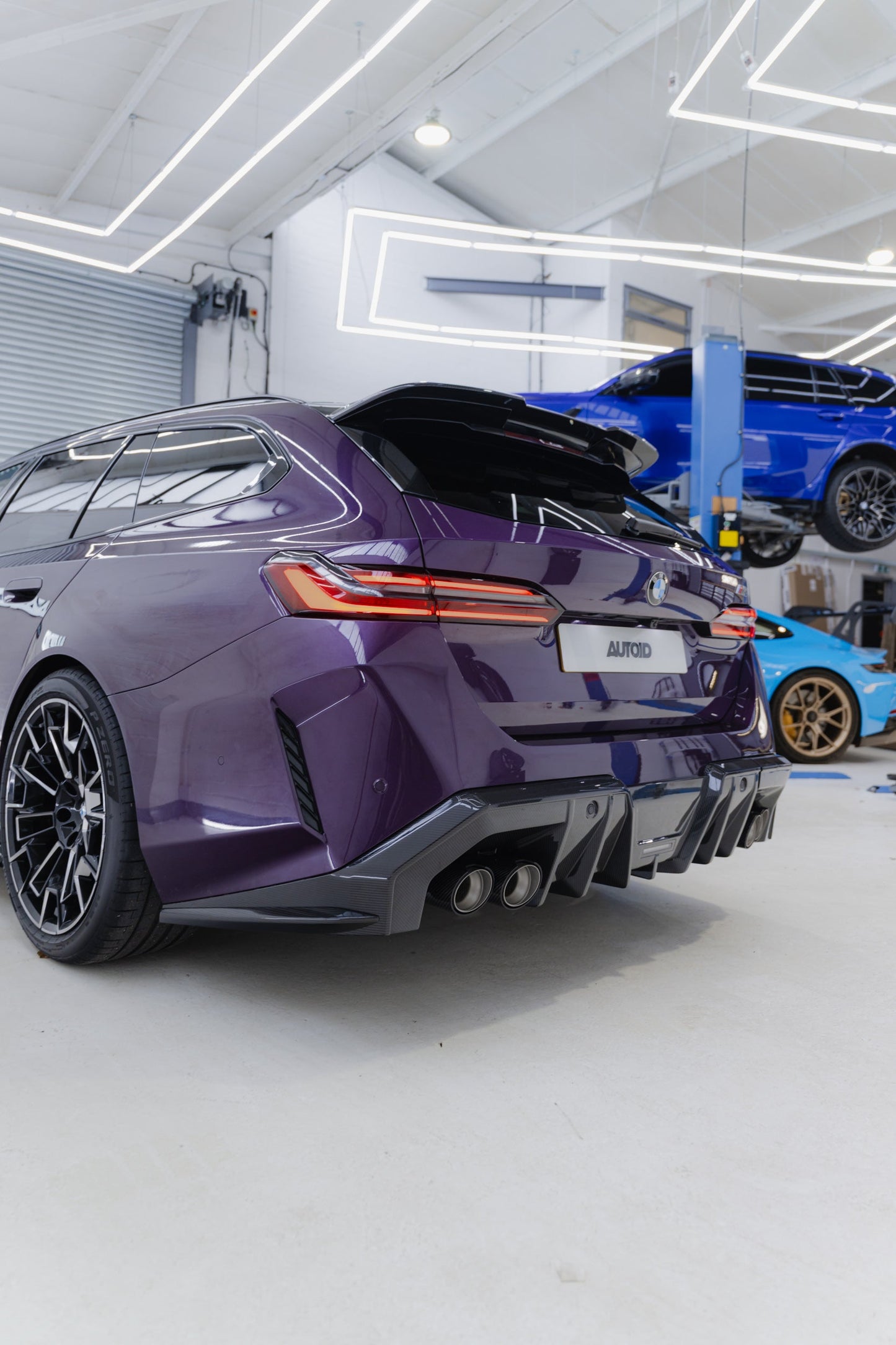 TRE BMW M5 G99 Touring & G61 5 Series Pre-Preg Carbon Fibre PR-1 Rear Spoiler by TRE  Rear Spoilers  AUTOID  