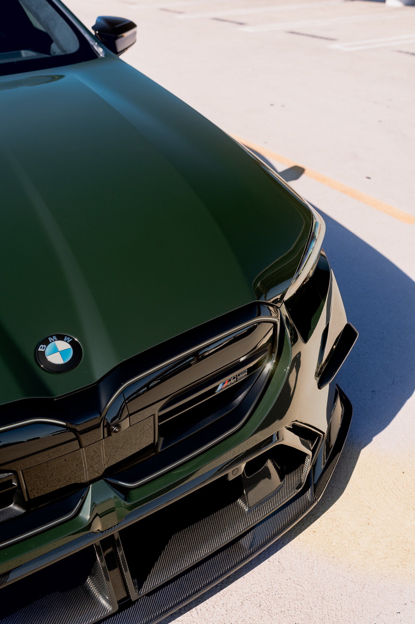 TRE BMW M5 G90 G99 Pre-Preg Carbon Fibre PR-1 Front Lip by TRE  Front Lips & Splitters  AUTOID®  