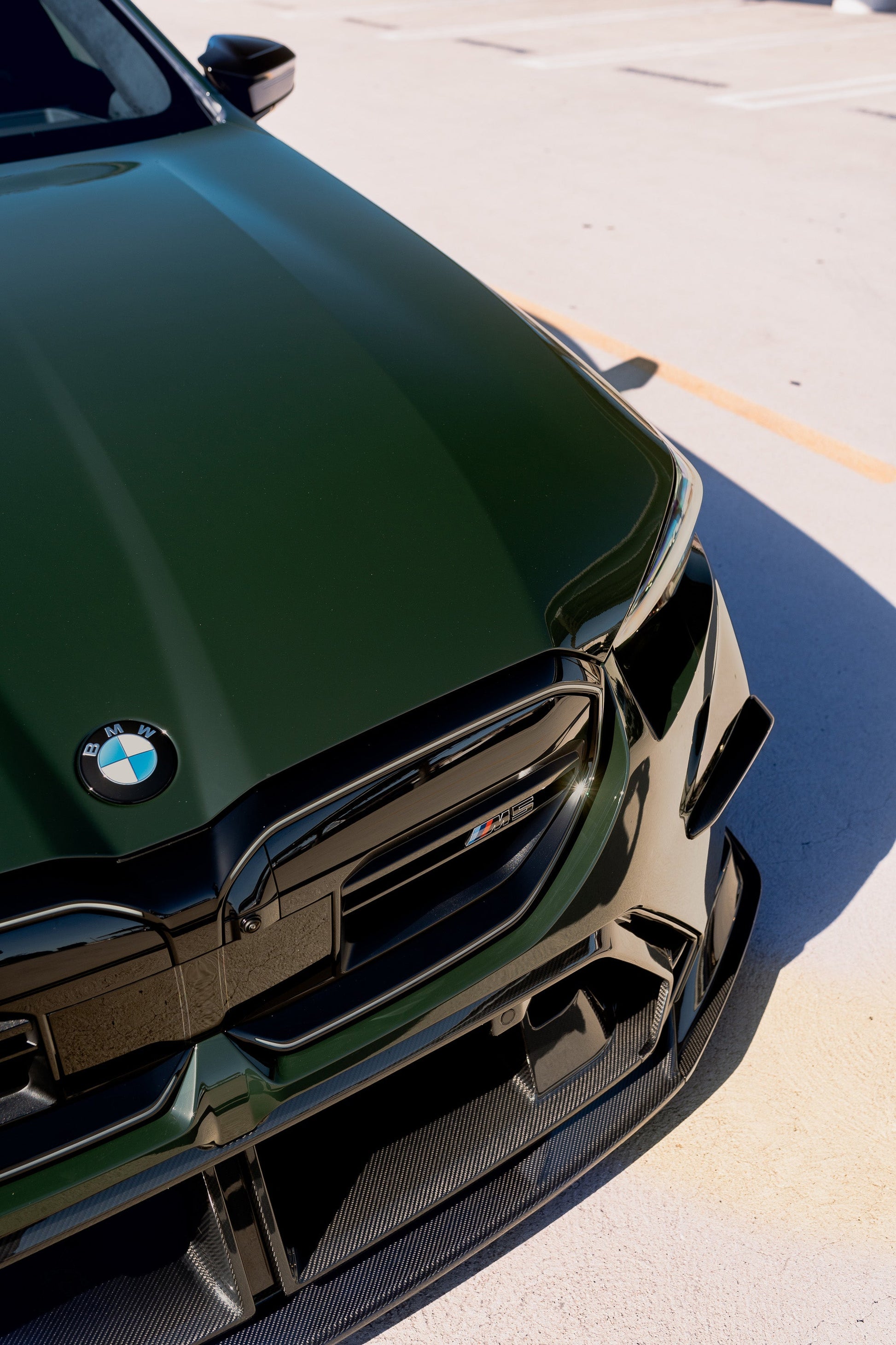 TRE BMW M5 G90 G99 Pre-Preg Carbon Fibre PR-1 Front Lip by TRE  Front Lips & Splitters  AUTOID®  