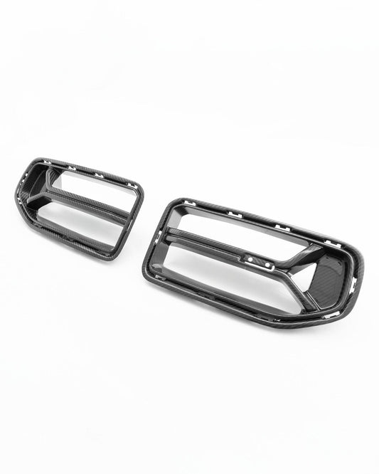 BMW M2 G87 Pre - Preg Carbon Fibre CSL Front Grilles by TRE (2023+) - AUTOID - Front Grille - TRE
