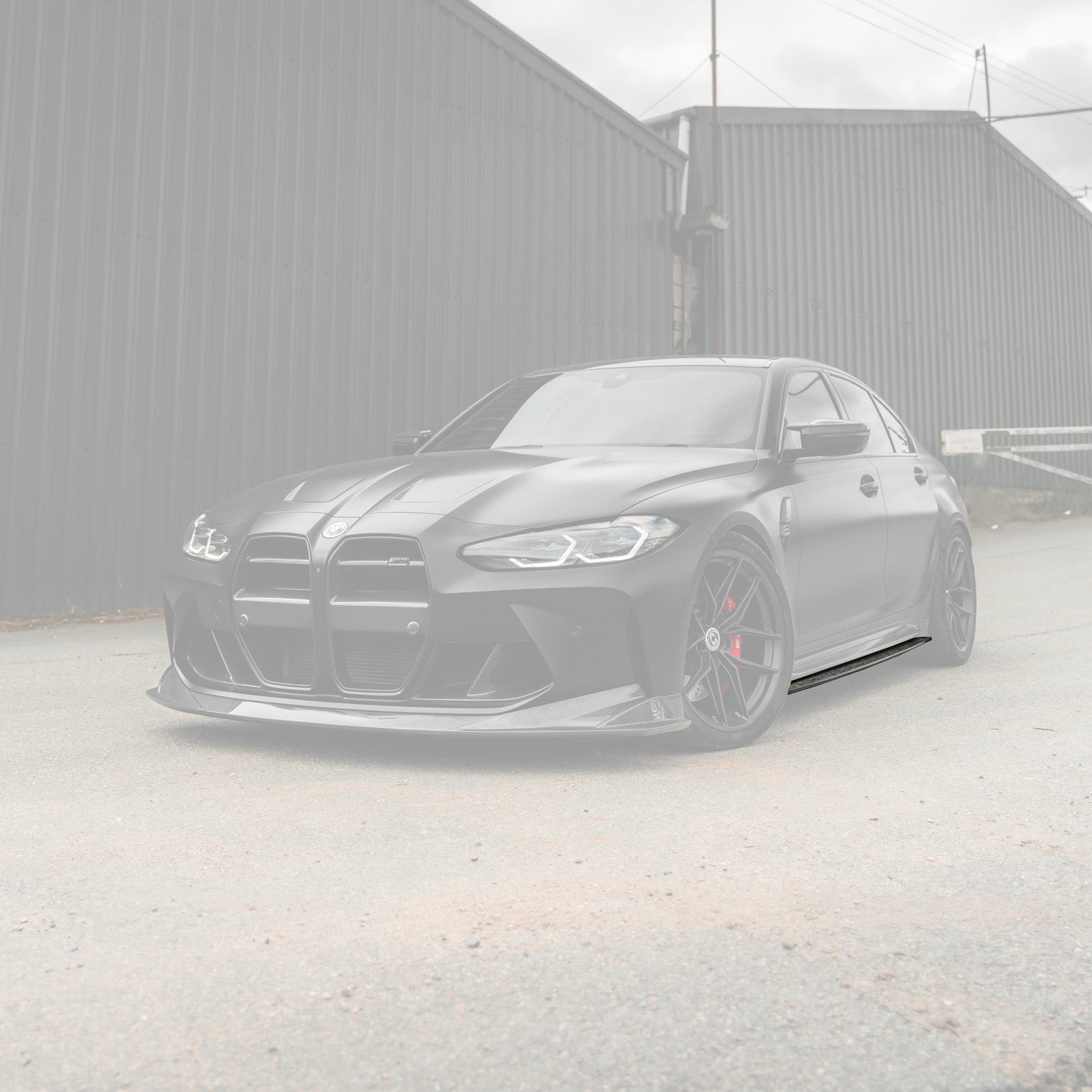 BMW M3 G80 G81 Pre - Preg Carbon Fibre PR - 1 Side Skirts by TRE (2020+) - AUTOID - Side Skirts & Winglets - TRE