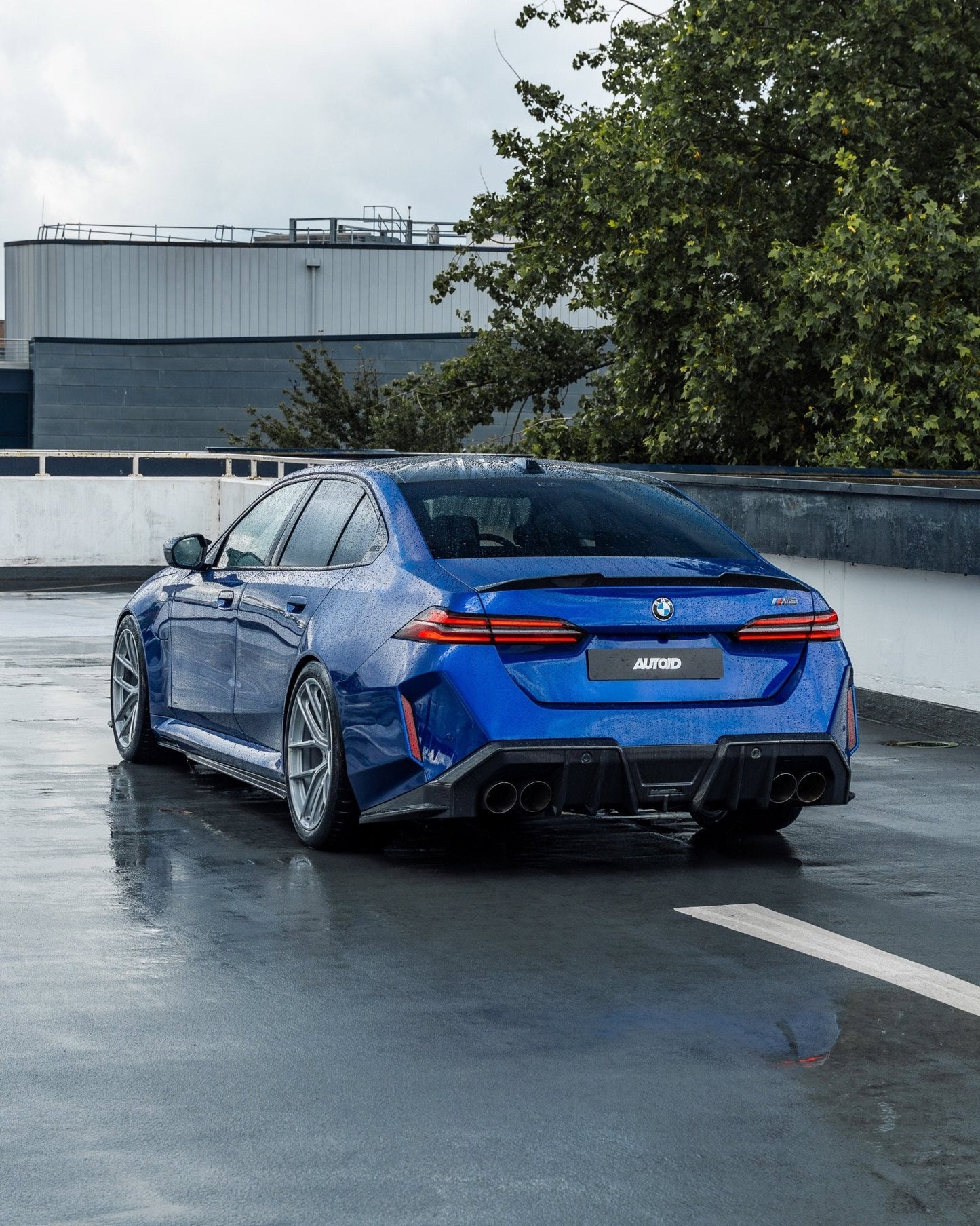 BMW M5 G90 & G60 5 Series Pre - Preg Carbon Fibre PR - 1 Rear Spoiler by TRE - AUTOID - Rear Spoilers - TRE