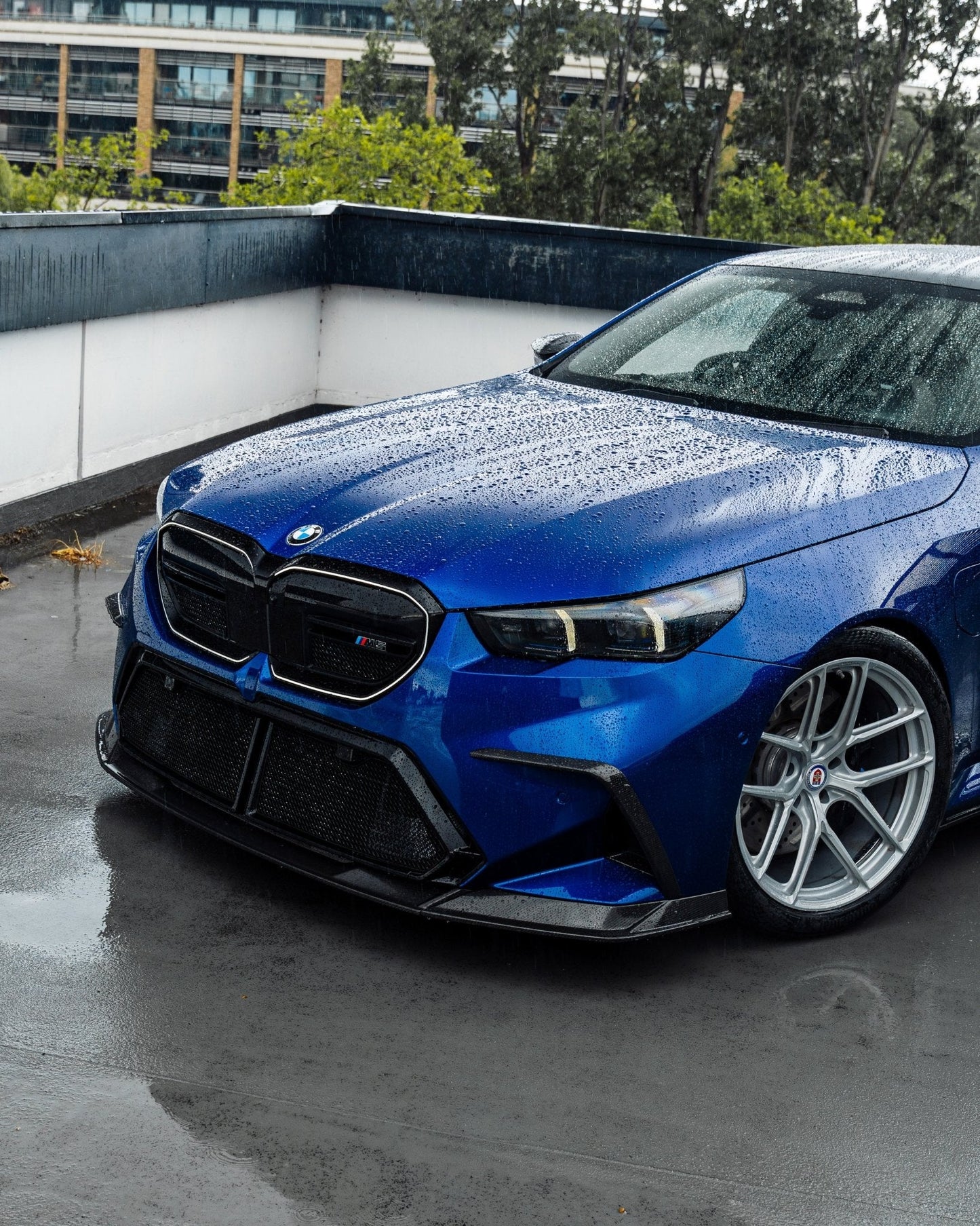 BMW M5 G90 G99 Pre - Preg Carbon Fibre PR - 1 Front Splitter by TRE - AUTOID - Front Lips & Splitters - TRE