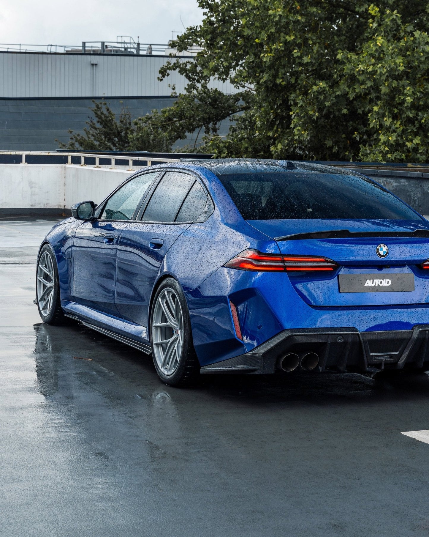 BMW M5 G90 G99 Pre - Preg Carbon Fibre PR - 1 Rear Diffuser by TRE - AUTOID - Rear Diffusers - TRE