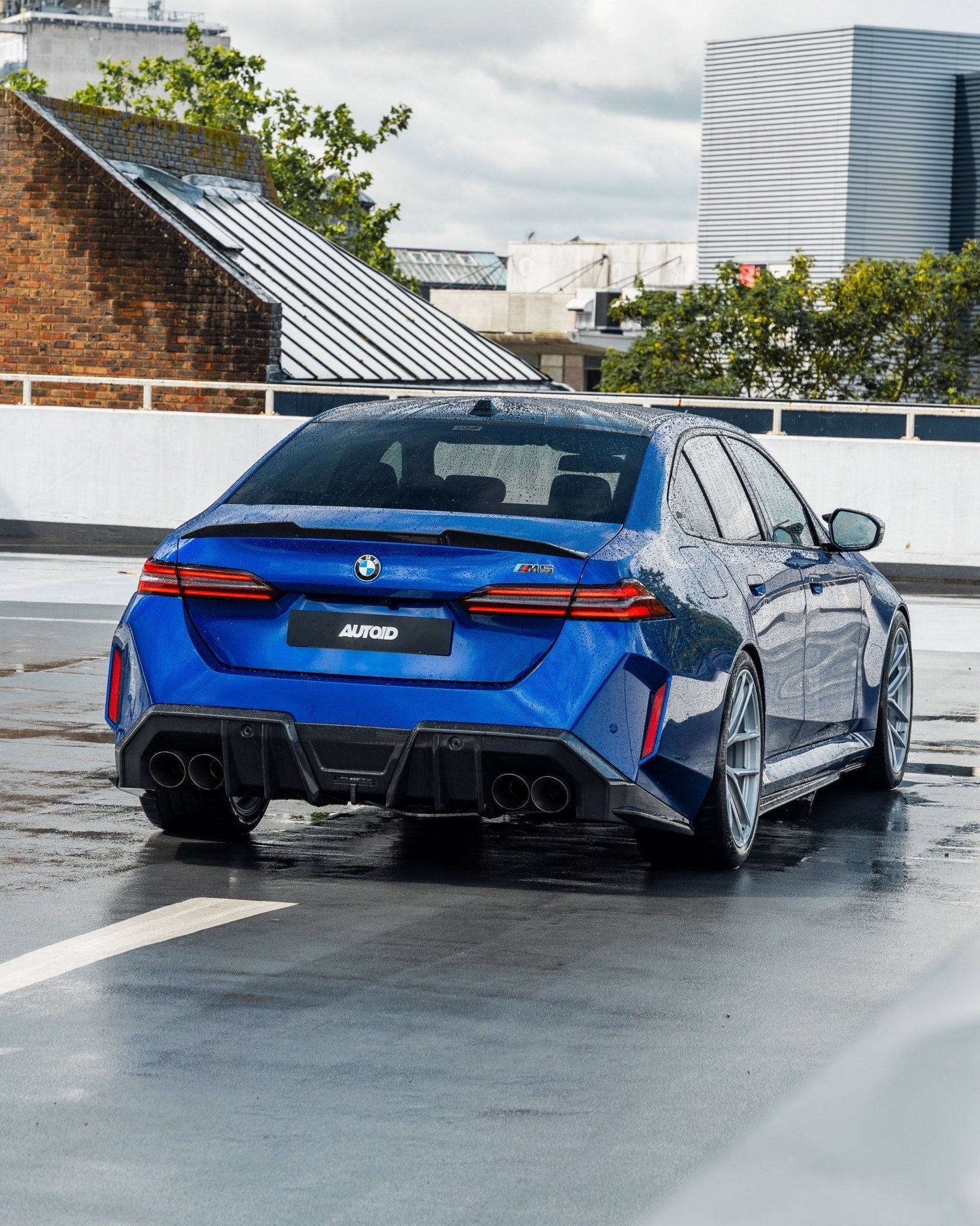 BMW M5 G90 G99 Pre - Preg Carbon Fibre PR - 1 Rear Diffuser by TRE - AUTOID - Rear Diffusers - TRE