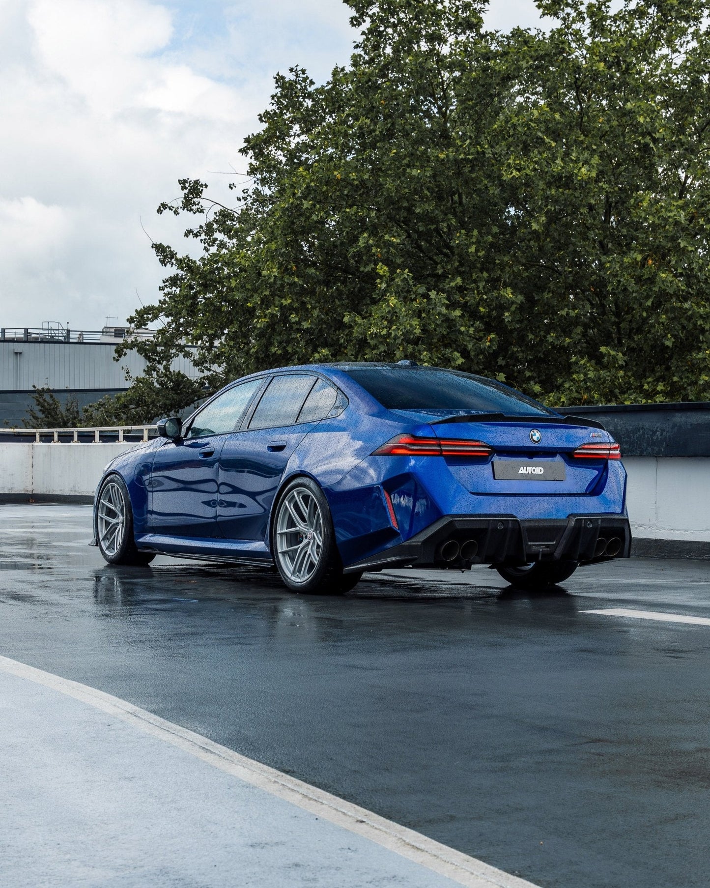 BMW M5 G90 G99 Pre - Preg Carbon Fibre PR - 1 Rear Diffuser by TRE - AUTOID - Rear Diffusers - TRE