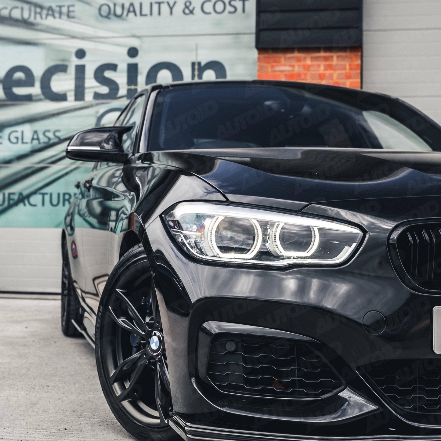 TRE Gloss Black M Style Wing Mirror Unit for BMW (2012 - 2019, F20 F21 F22 F30 F32 F87) - AUTOID - Mirror Covers - TRE